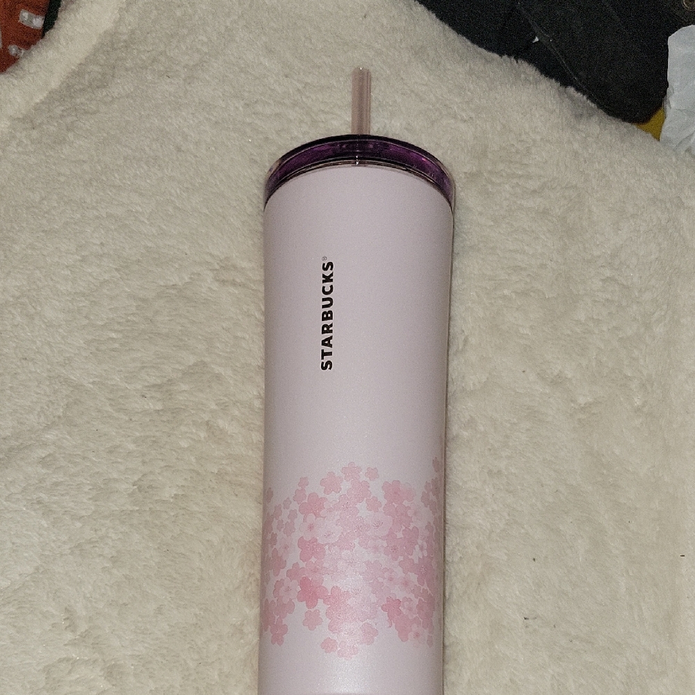 Starbucks 2026 Light Pink Cherry Blossom SS Tumbler .LAST ONE....
